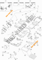 INSTALACION ELECTRICA para KTM 1290 SUPER DUKE R BLACK 2017