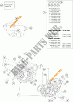 CARTERES CIGÜEÑAL para KTM 350 SX-F 2015