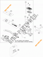 BOMBA DE FRENO DELANTERA para KTM 350 SX-F 2014