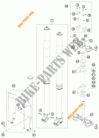 HORQUILLA / TIJA DIRECCION para KTM 350 SX-F 2014