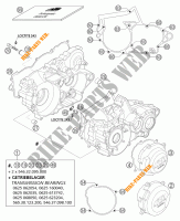 CARTERES CIGÜEÑAL para KTM 250 SX 2004