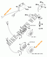 ALTA para KTM 250 SX 1998