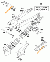 BASCULANTE para KTM 250 SX 1998