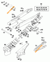 BASCULANTE para KTM 250 SX 1998