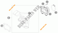 CAJA DE LAMINAS para KTM 150 SX 2012