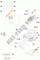 CILINDRO / CULATA para KTM 150 SX 2012