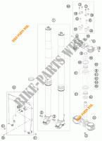 HORQUILLA / TIJA DIRECCION para KTM 150 SX 2012