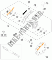 LLANTA DELANTERA para KTM 150 SX 2012