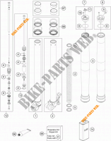 HORQUILLA (PIEZAS) para KTM 65 SX 2018