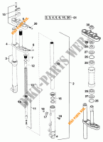 HORQUILLA / TIJA DIRECCION para KTM 65 SX 1998