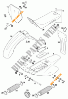 PLASTICOS para KTM 50 SX JUNIOR 2000