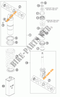AMORTIGUADOR (PIEZAS) para KTM 50 SX 2014