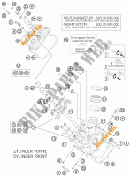 CULATA DELANTERA para KTM 990 SUPER DUKE R 2013