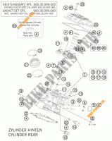 CULATA TRASERA para KTM 990 SUPER DUKE R 2013