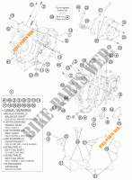 CARTERES CIGÜEÑAL para KTM 990 SUPER DUKE R 2013