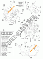 CARTERES CIGÜEÑAL para KTM 990 SUPER DUKE R 2013