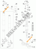 HORQUILLA / TIJA DIRECCION para KTM 990 SUPER DUKE R 2013