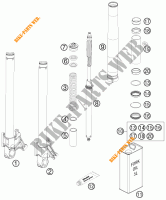 HORQUILLA (PIEZAS) para KTM 990 SUPER DUKE R 2013