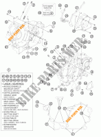 CARTERES CIGÜEÑAL para KTM 990 SUPER DUKE R 2011