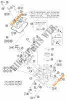 CULATA DELANTERA para KTM 990 SUPER DUKE R 2011