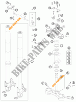 HORQUILLA / TIJA DIRECCION para KTM 990 SUPER DUKE R 2011