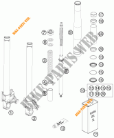 HORQUILLA (PIEZAS) para KTM 990 SUPER DUKE R 2011