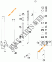 HORQUILLA (PIEZAS) para KTM 990 SUPER DUKE R 2010