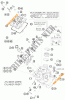 CULATA DELANTERA para KTM 990 SUPER DUKE R 2008