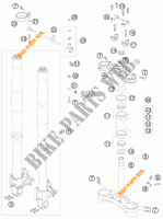 HORQUILLA / TIJA DIRECCION para KTM 990 SUPER DUKE R 2008