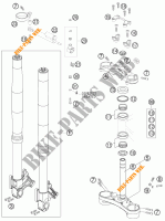 HORQUILLA / TIJA DIRECCION para KTM 990 SUPER DUKE R 2007