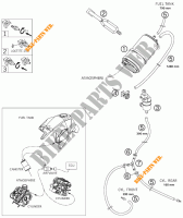 EVAPORATIVE CANISTER para KTM 990 SUPER DUKE WHITE 2009