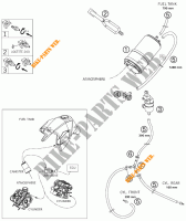 EVAPORATIVE CANISTER para KTM 990 SUPER DUKE ORANGE 2009