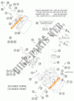 CULATA DELANTERA para KTM 990 SUPER DUKE WHITE 2009