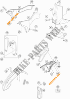 PLASTICOS para KTM 450 RALLY FACTORY REPLICA 2020