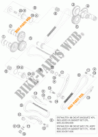 DISTRIBUCION para KTM 990 SUPER DUKE ORANGE 2009