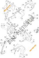 PLASTICOS para KTM 390 ADVENTURE ORANGE - IKD 2021