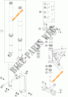 HORQUILLA / TIJA DIRECCION para KTM 65 SX 2023