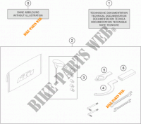 HERRAMIENTAS / MANUAL / OPCIONES para KTM 1290 SUPER DUKE GT orange 2022
