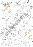 INSTALACION ELECTRICA para KTM 1290 SUPER DUKE GT orange 2022