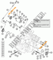 BOMBA DE OLIO para KTM 690 DUKE R ABS 2015