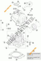 CULATA para KTM 690 DUKE R ABS 2015