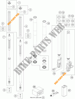 HORQUILLA (PIEZAS) para KTM 690 DUKE R ABS 2015