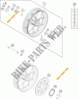 LLANTA DELANTERA para KTM 690 DUKE R ABS 2015
