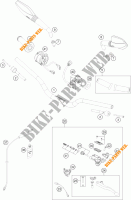 MANILLAR / MANDOS para KTM 690 DUKE R ABS 2015
