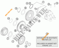 MOTOR ARRANQUE para KTM 690 DUKE R ABS 2015
