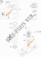 AMORTIGUADOR (PIEZAS) para KTM 690 DUKE R ABS 2014
