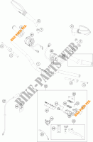 MANILLAR / MANDOS para KTM 690 DUKE R ABS 2014