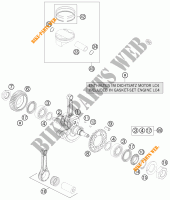 CIGUEÑAL / PISTÓN para KTM 690 DUKE R 2011