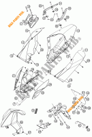 PLASTICOS para KTM 690 DUKE R 2011