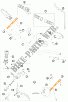 MANILLAR / MANDOS para KTM 690 DUKE R 2010